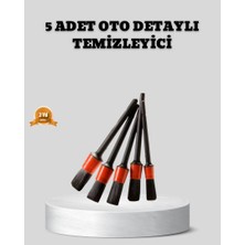 Zero Land Mtxdpn Araç Detay Temizlik Fırçası 5’li Set Çizmeyen Kıl Çok Yönlü Kullanım