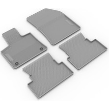 Image Peugeot 3008 Suv (2016 - 2024) 3D Havuzlu Kauçuk Oto Paspas Gri