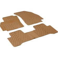 Image Fiat Fiorino Combi (2008 ve Sonrası) Kauçuk Oto Paspas Bej