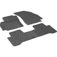 Image Opel Combo D Combi (2011 - 2018) Kauçuk Oto Paspas Gri