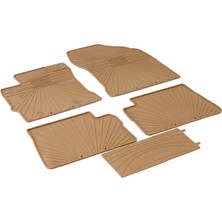 Image Toyota Auris HB (2012 - 2018) Kauçuk Oto Paspas Bej