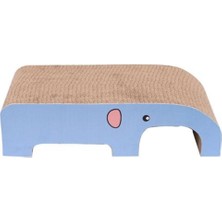 Feyza Design Şekilli Karton Kedi Tırmalama Oyuncağı 40X21X10 cm