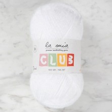 La Mia Club Beyaz El Örgü İpi - 601