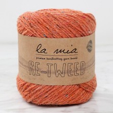 La Mia Re-Tweed Turuncu Melanj El Örgü İpi - L144