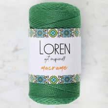 Loren Macrame Yeşil El Örgü İpi - Rm 0172 - 34348