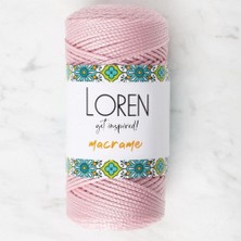 Loren Macrame Toz Pembe El Örgü İpi - Rm 072 - 34343