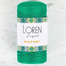 Loren Macrame Yeşil El Örgü İpi - Rm 0175 - 34339