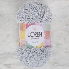 Loren Lamb Açık Gri El Örgü İpi - R044