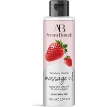  oda aurora boreale çilek aromalı masaj yağı 150 ml