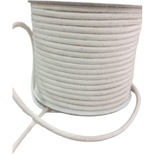 Bağcık Ipi Pamuk 0,5 cm Krem 1 Metre