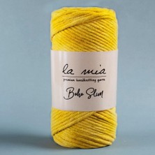 La Mia Boho Slim Sarı El Örgü İpi -L003 - 34195