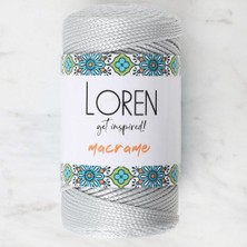 Loren Macrame Gri El Örgü İpi - Rm 060 - 34331