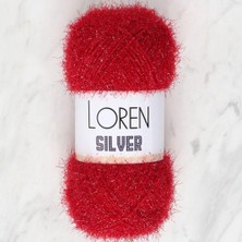 Loren Silver Bordo El Örgü İpi - RS0024 - 34088