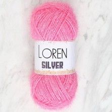 Loren Silver Bebe Pembe El Örgü İpi - RS0014 - 34075