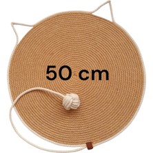 Feyza Design Renkli ve Konforlu 50CM Çok Amaçlı Kedi Tırmalama Halısı