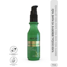 Dermokil  %100 Doğal Biberiye ve Nane Saç Bakım Yağı 75 ml