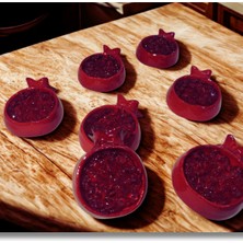 Ucuz Parçacım Dekoratif Nar Figürlü Magnet | Bereket ve Şans Simgesi 6'lı Set