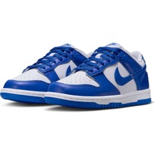 Nike Dunk Low Mavi Beyaz Deri Unisex Sneaker Spor Ayakkabı - FB9109-131