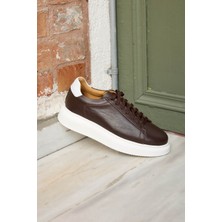 Vantaggio Shoes Sorento %100 Hakiki Deri Erkek Sneaker Ayakkabı