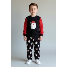 Soft and Baby Erkek Çocuk Noel Baba Yılbaşı Pijama Takımı
