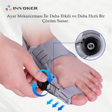 Ayarlı Gece ve Günlük Halluks Valgus Düzeltici Ayak Ateli