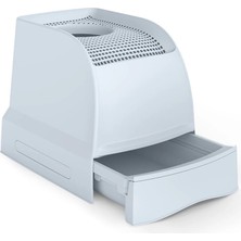 İmac Imac Frida New Üstten Girişli Kapalı Kedi Tuvaleti Açık Mavi 56X40X43.5 cm