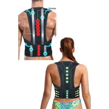 Ortopedik Dik Duruş Korsesi, Erkek ve Kadın, Balenli ve Manyetik Tasarım