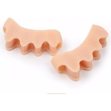 5 Parmak Silikon Makaralı Ayak Bakım Koruyucu, Rahatlık ve Destek Sunar