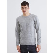 LC Waikiki Xsıde Antrasit Bisiklet Yaka Erkek Triko Kazak