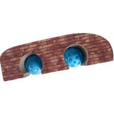 Feyza Design Renkli Akordiyon Kedi Tırmalama Köprüsü 20X6.5X8 cm