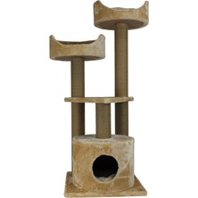 Feyza Design Tirmalama Modüllü Kedi Evi, Rahat ve Şık Tasarım