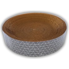 Feyza Design Renkli Kedi Tırmalama Sepeti 0-1 Yaş Için Eğlenceli ve Şık Tasarım