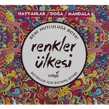 İndigo Kitap Renkler Ülkesi: Hayvanlar / Doğa / Mandala + Büyük Atatürk'ten Küçük Öyküler 1 + Hiç Hata Yapmayan Kız + 7 Kitap
