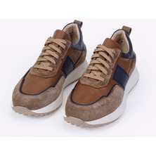 Vantaggio Shoes Marvello %100 Hakiki Deri Erkek Sneaker Ayakkabı