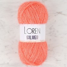 Egecen Loren Silver Turuncu El Örgü Ipi - RS0019 - 34084