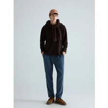 LC Waikiki Lcw Vision Kahverengi Bisiklet Yaka Erkek Triko Kazak