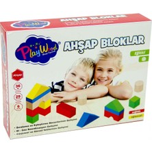 Sinerjim Playwood Eğitici Ahşap Bloklar 29 Parça