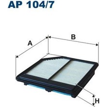 Filtron Hava Filtresi Honda Cıvıc 1.6l R16A2 Sedan Fd6 06-> / Cıvıc 1.8l R18A Vtec Fd7 Fk2 06-12 17220RNAA00-17220RNAY00-17220RNDM00