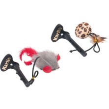 Feyza Design Sağlam ve Eğlenceli 23 cm Tırmalama Oyuncağı, Kediler Için Keyifli Aktivite