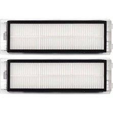 RobotFix Roborock Q Revo S Robot Süpürge Uyumlu 2'li Hepa Filtre- Yedek Parça