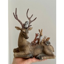 New Bliss Lüks Tasarım Dekoratif Geyik