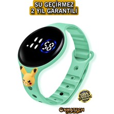 Su Geçirmez Dijital Çocuk Saati, Figürlü, Dokunmatik LED Ekran