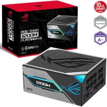 Asus Rog Thor 1200W 80+ Platinum Iıı Full Modüler Güç Kaynağı