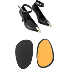 Deri Ön Pençe Destekleyici, Numara Küçültme ve Ayakkabı Daraltma Pedi (1 Çift)