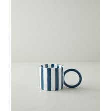 English Home Boldy Lines New Bone China Kupa 350 ml Mavi