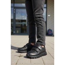 Tuğba Ortopedi 210 Erkek Çocuk Deri Okul Ayakkabısı