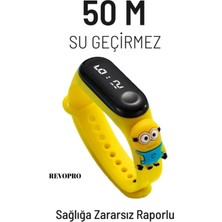 Renkli Dijital Çocuk Saat, Dokunmatik, Su Geçirmez, Eğlenceli Tasarım