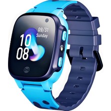 Çocuklar Için Mavi Akıllı Takip Saati, Uzaktan Konum ve Dinleme Özelliği