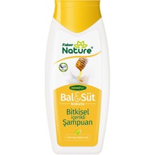 Faber Naturex Faber Nature Refresh Hair Ballı & Sütlü - Bitkisel Esaslı Saç Şampuanı (400 ml Şişe)