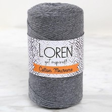 Loren Cotton Macrame Gri - R081 - 34358